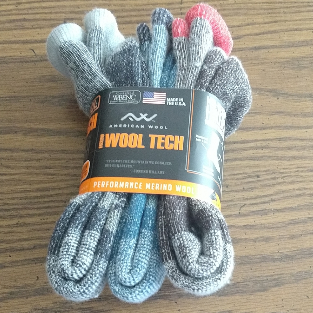 3 pk. Wool Blend Hikers